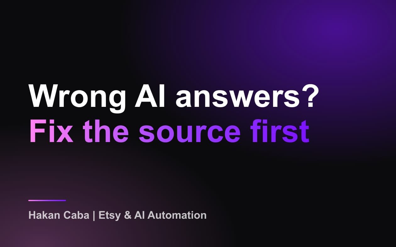 AI Assistant Wrong Answers? Build a Knowledge Base