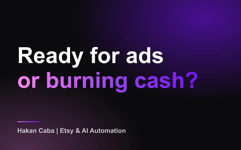 Etsy Ads Checklist: Is Your Listing Ready?